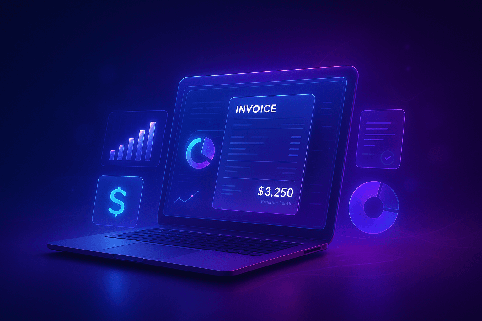 AI-powered invoicing dashboard